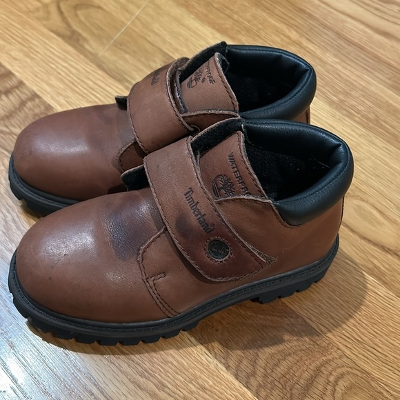 Timberland Kid’s Boy’s waterproof boots brown size 11 M - Picture 4 of 12